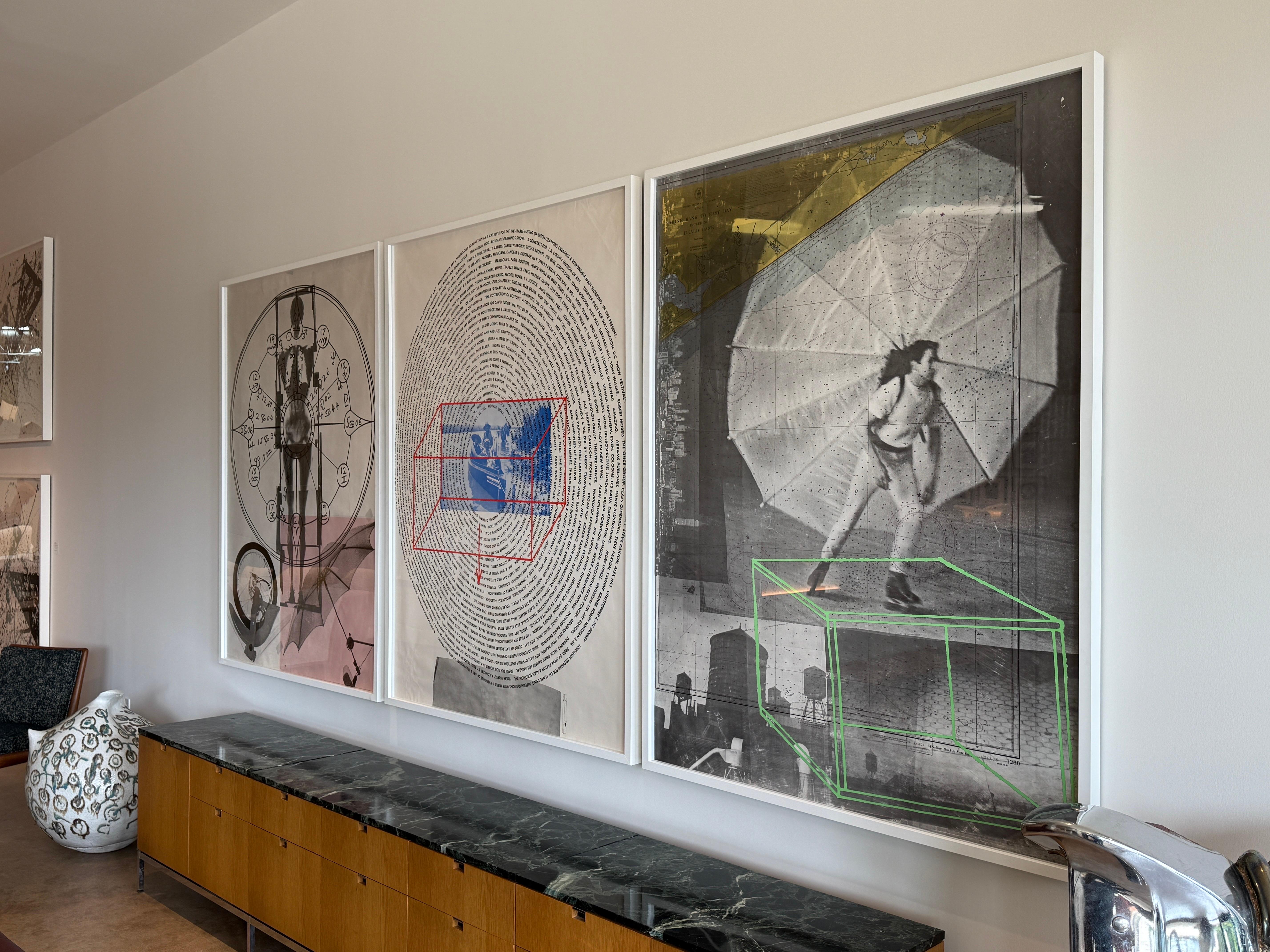 Robert Rauschenberg triptych 'Autobiography', 1968 For Sale 2