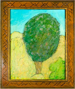 "Eucholyptas, " Original Oil Tree Landscape signed on back by Robert Richter