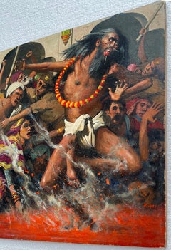 Indian Ritual  Walking on Fire,  Firewalking Ceremony,  Mythology and Religion