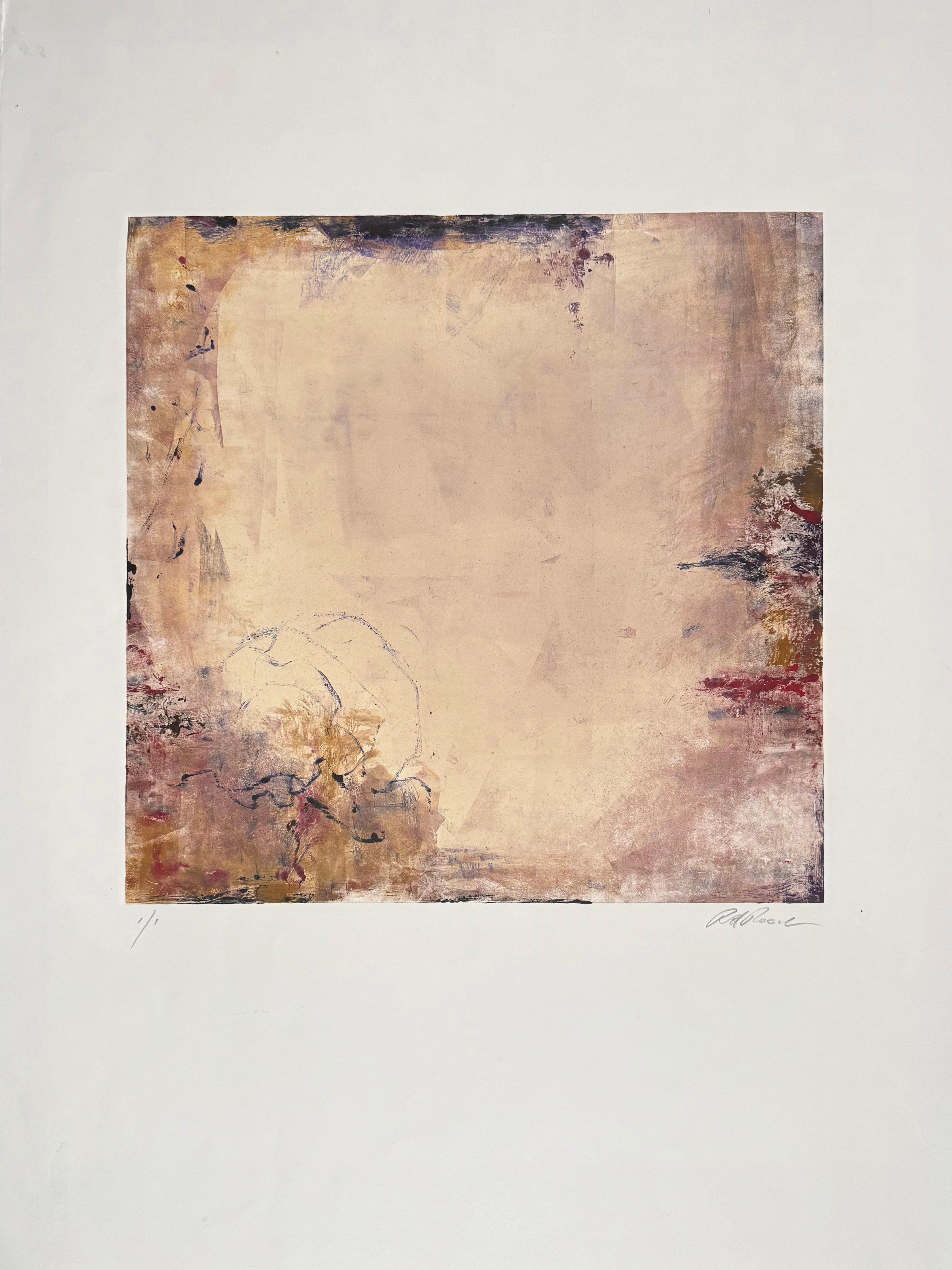 Pink Void, by Santa Fe artist Robert Roach For Sale 1