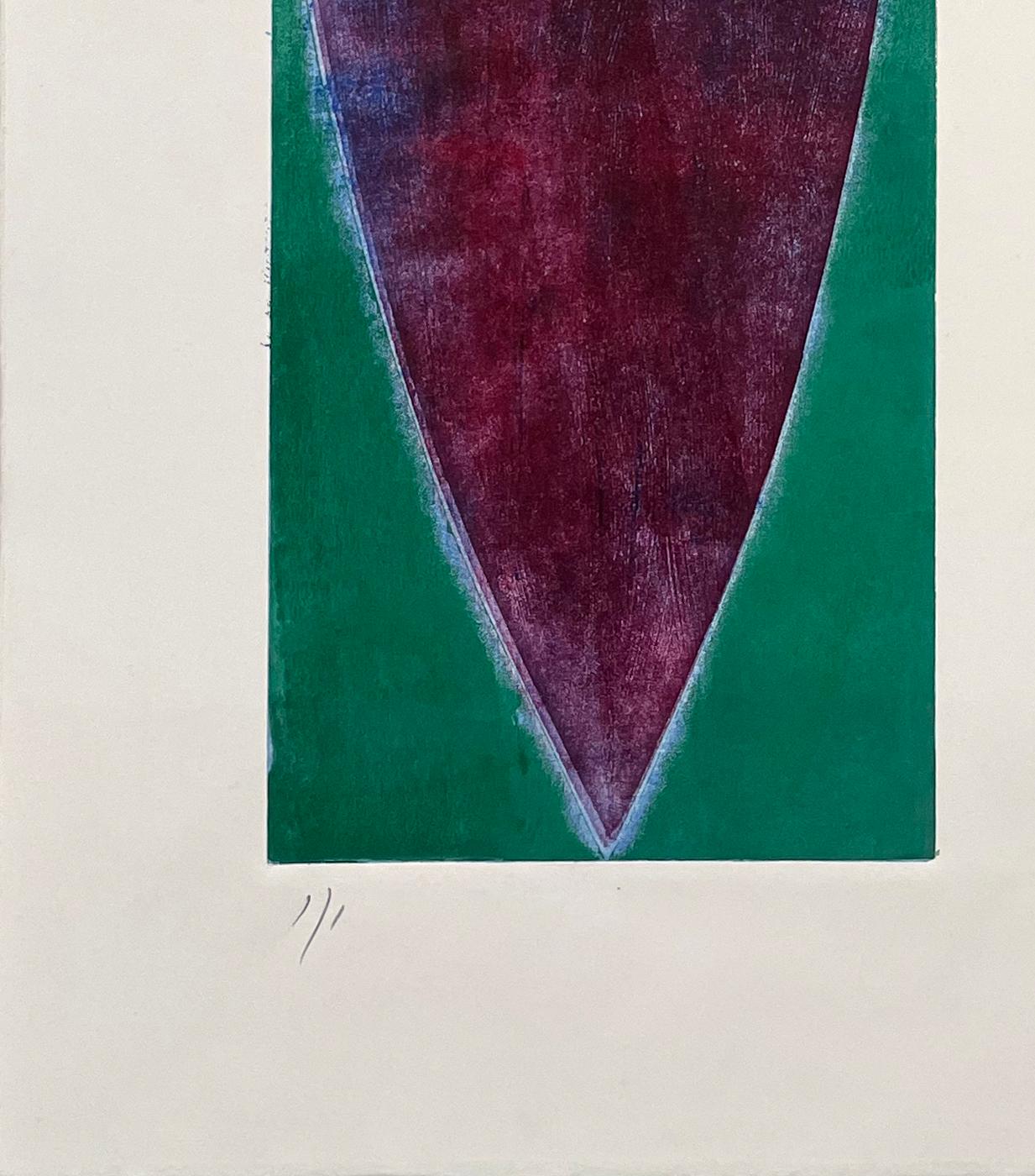 Smooth Sailing - Abstract Print by Robert Roach