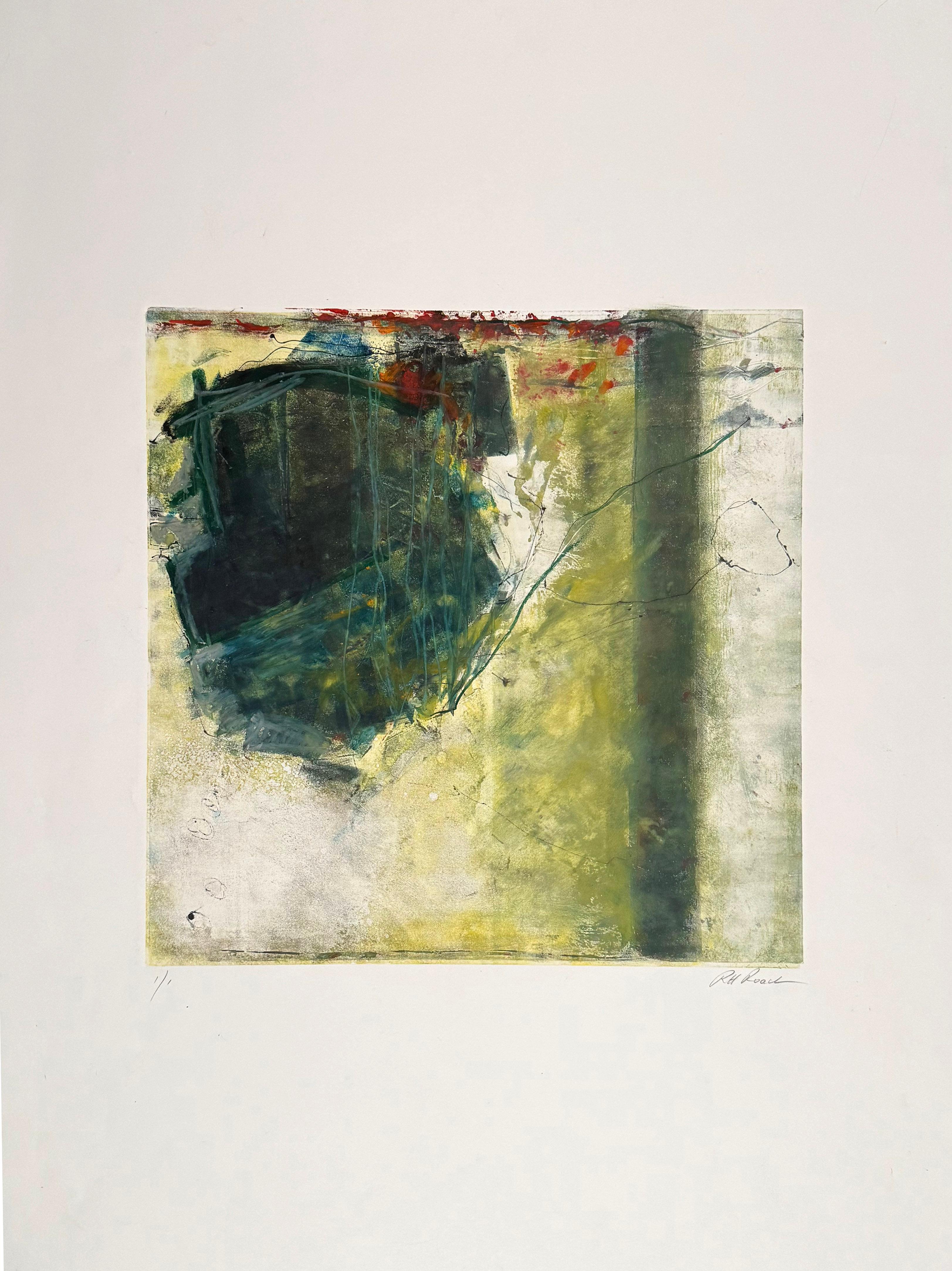 Summer Rain, by Santa Fe artist Robert Roach For Sale 1