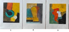 Trio of Robert Roach monotypes