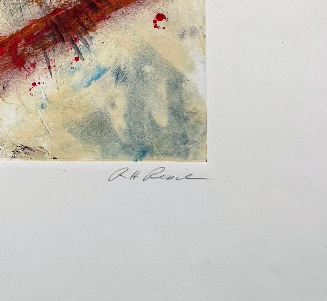 Untitled abstract #25 , by Santa Fe artist Robert Roach For Sale 3