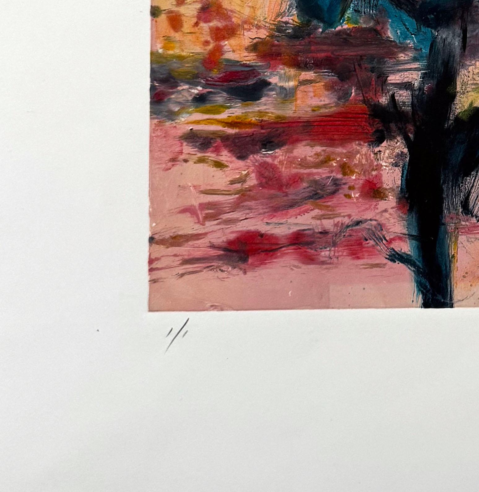 Untitled abstract #26 , by Santa Fe artist Robert Roach For Sale 2