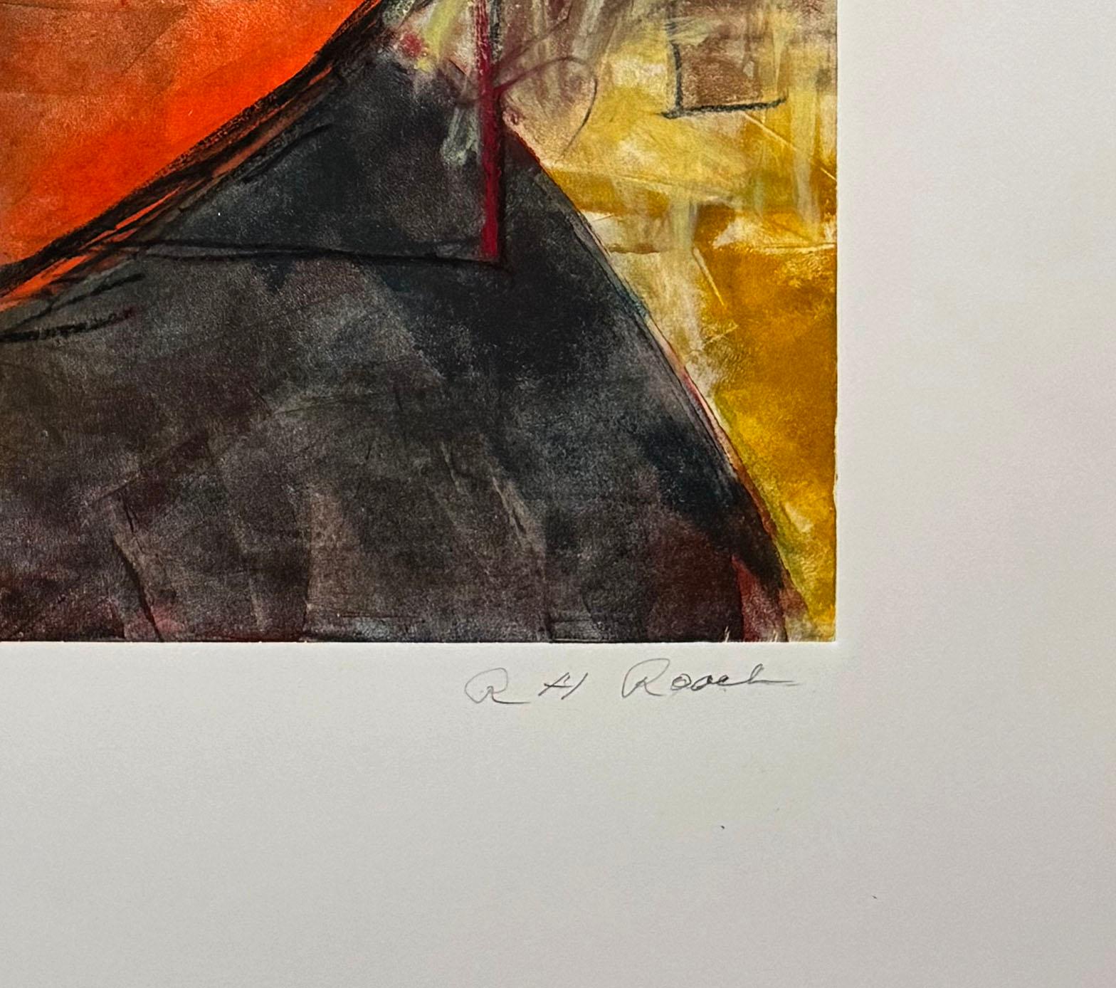 Untitled abstract #29 , by Santa Fe artist Robert Roach For Sale 3