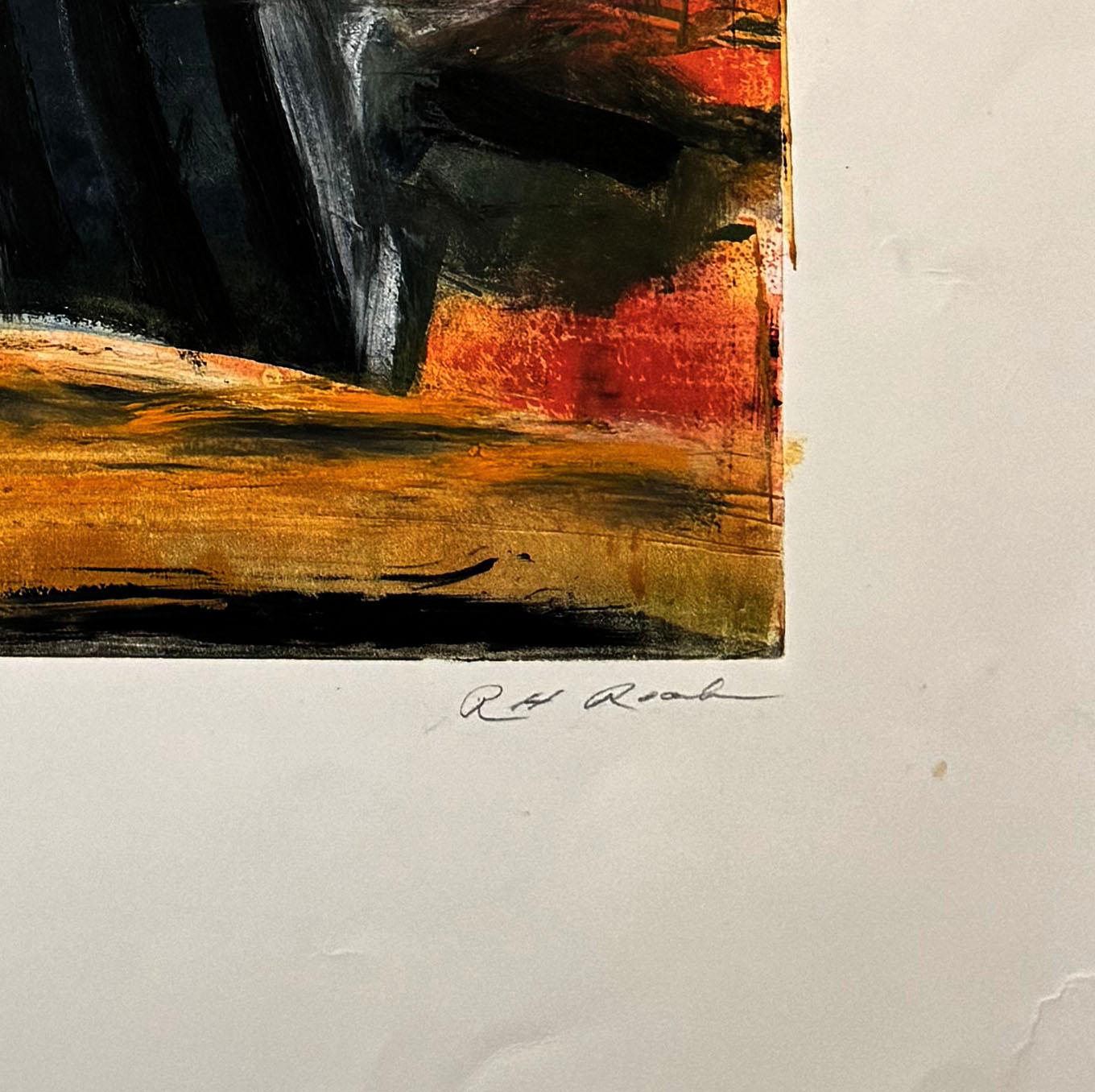 Untitled abstract #30 , by Santa Fe artist Robert Roach For Sale 3