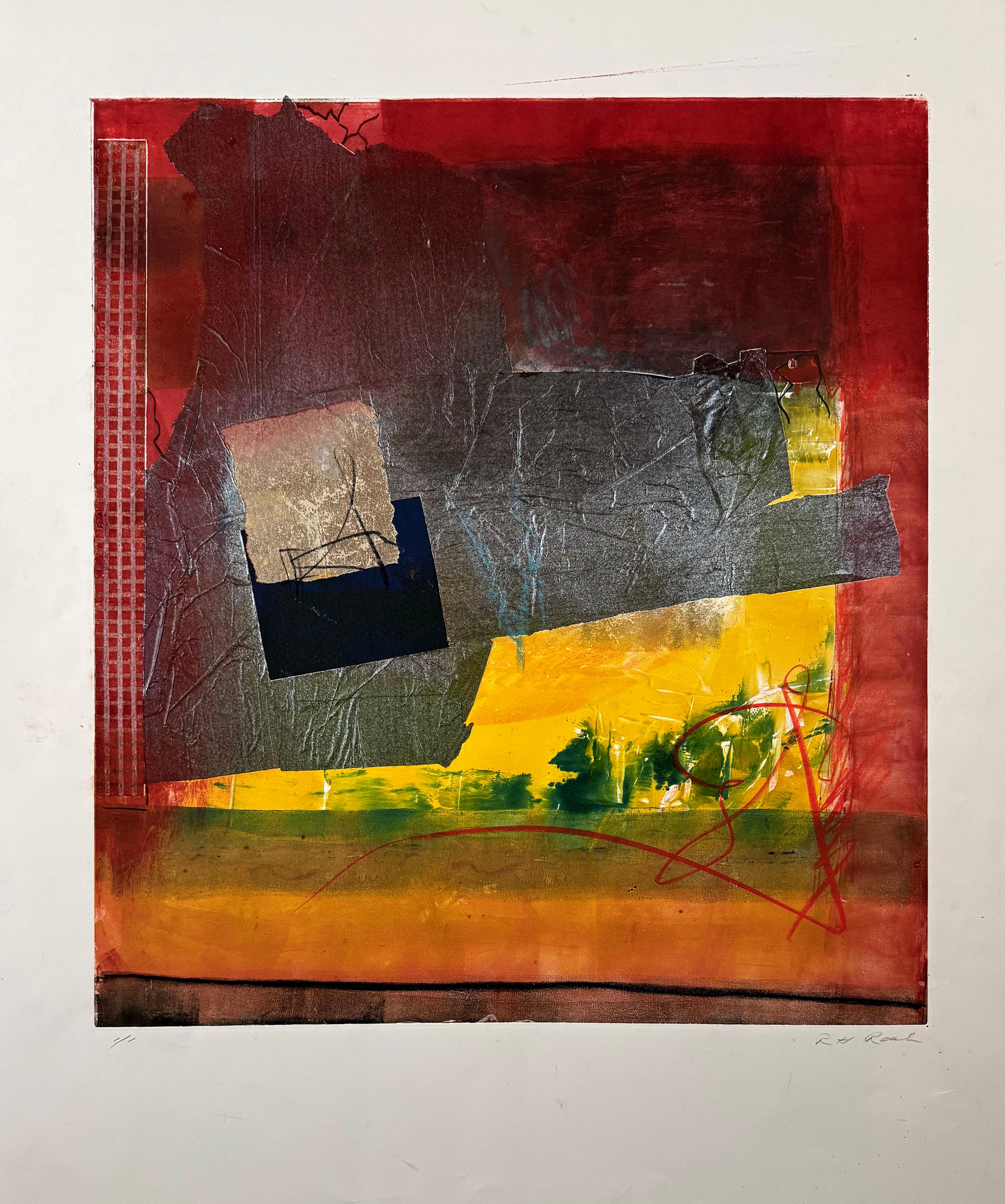Astratto senza titolo #31 , dell'artista di Santa Fe Robert Roach in vendita 1