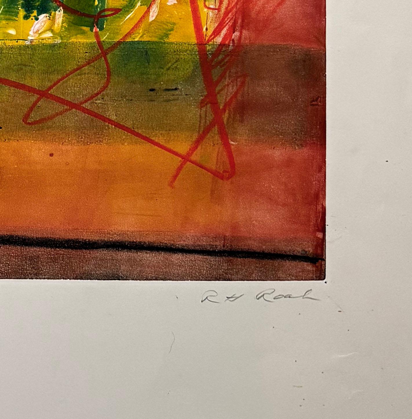 Astratto senza titolo #31 , dell'artista di Santa Fe Robert Roach in vendita 3