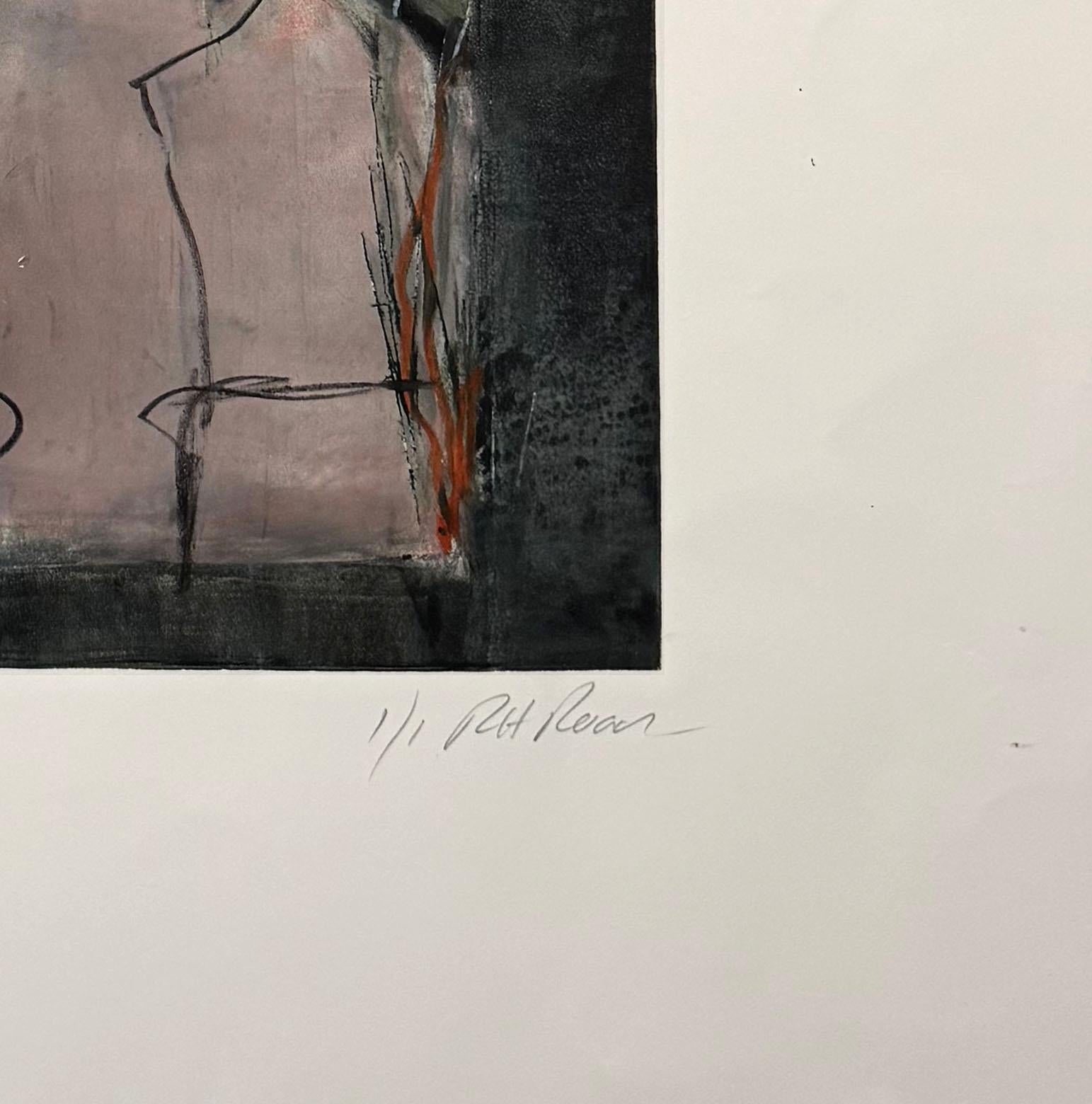 Untitled abstract #33 , by Santa Fe artist Robert Roach For Sale 3