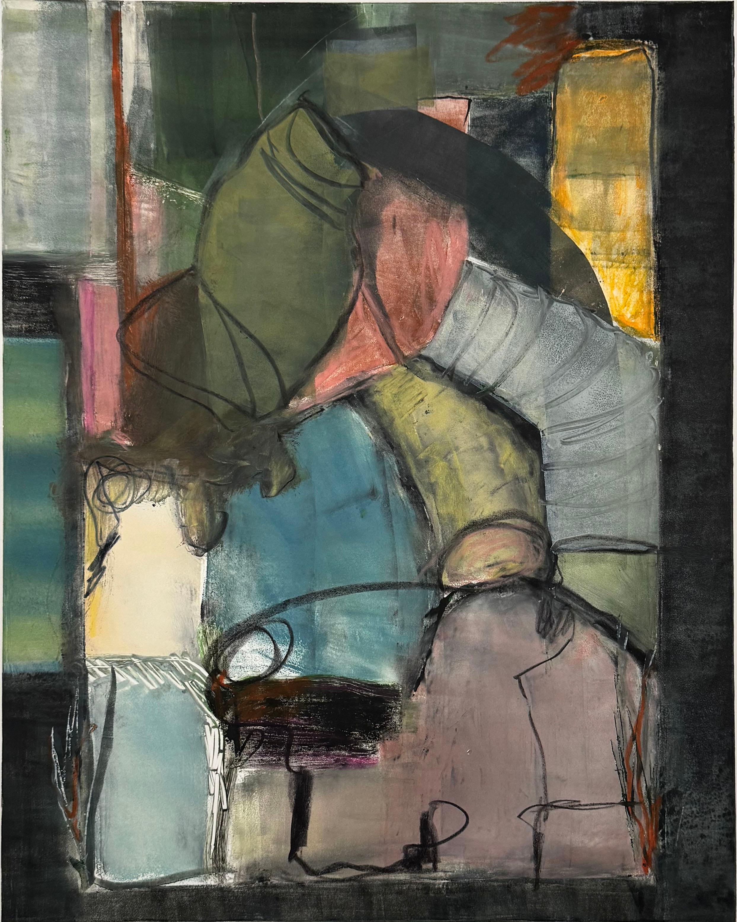 Untitled abstract #33 , by Santa Fe artist Robert Roach