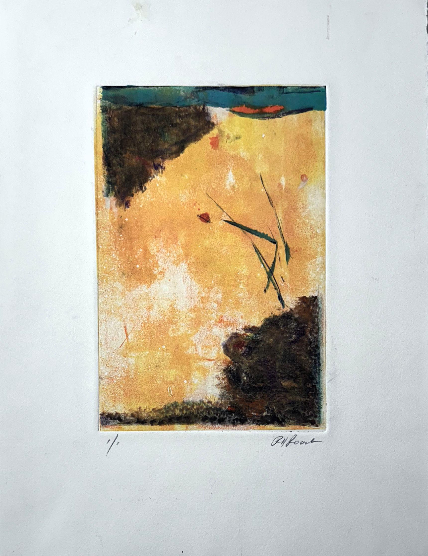 Untitled abstract #38 , by Santa Fe artist Robert Roach For Sale 1