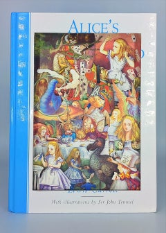 American Contemporary Book Sculpture by Robert Robinson - Alice in Wonderland