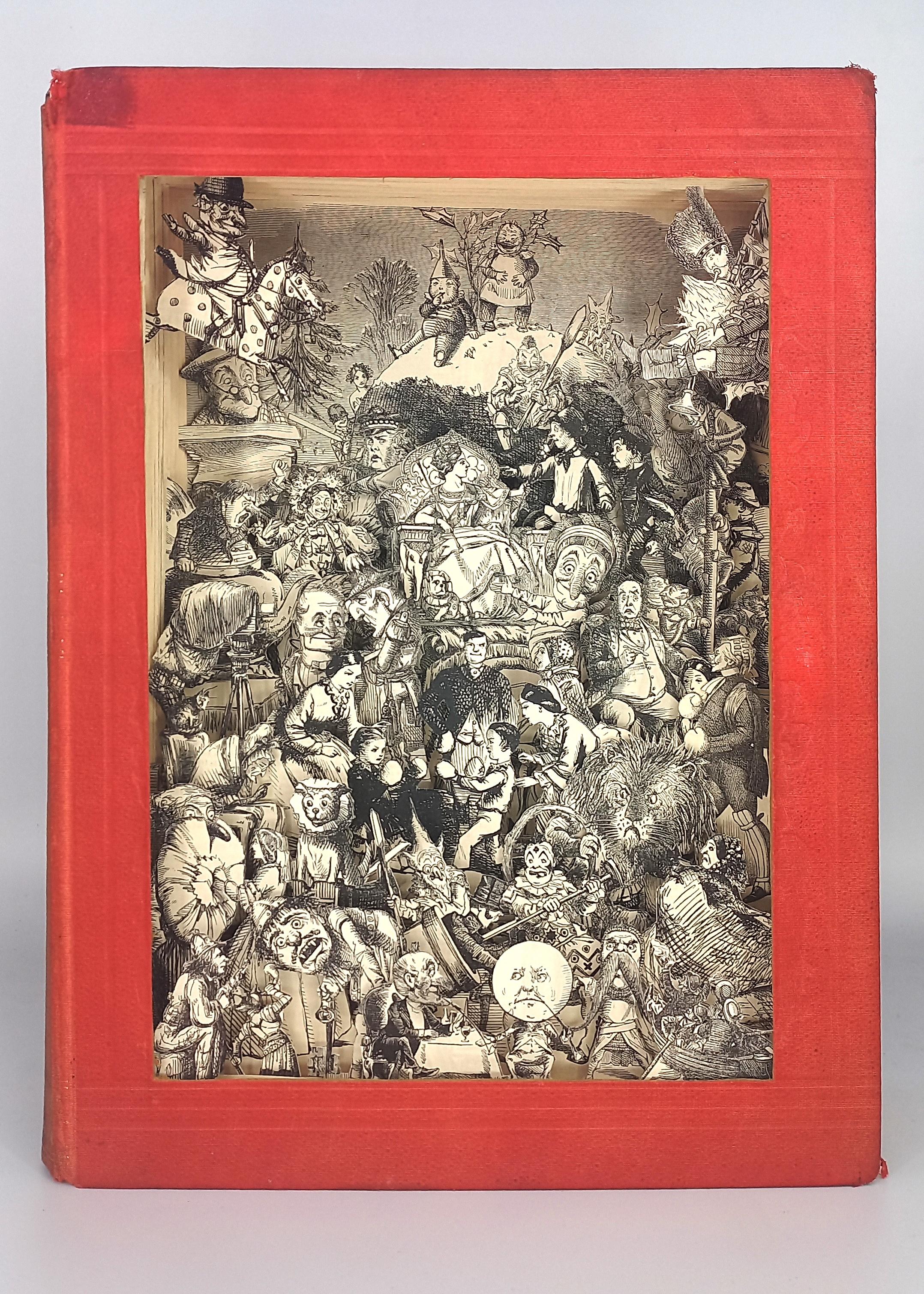 American Contemporary Book Sculpture by Robert Robinson - Punch Magazine, 1859 For Sale 1