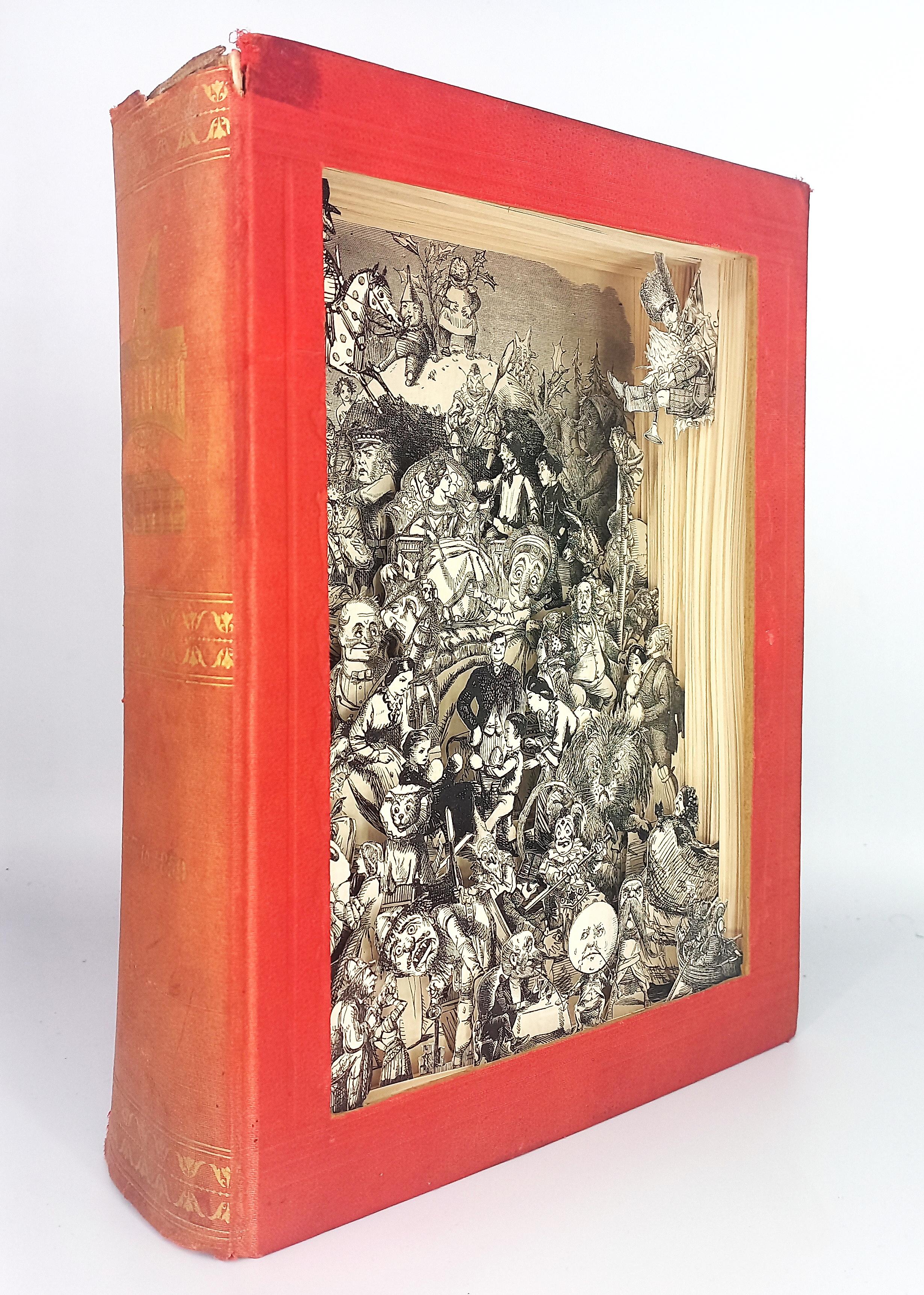 American Contemporary Book Sculpture by Robert Robinson - Punch Magazine, 1859 For Sale 4