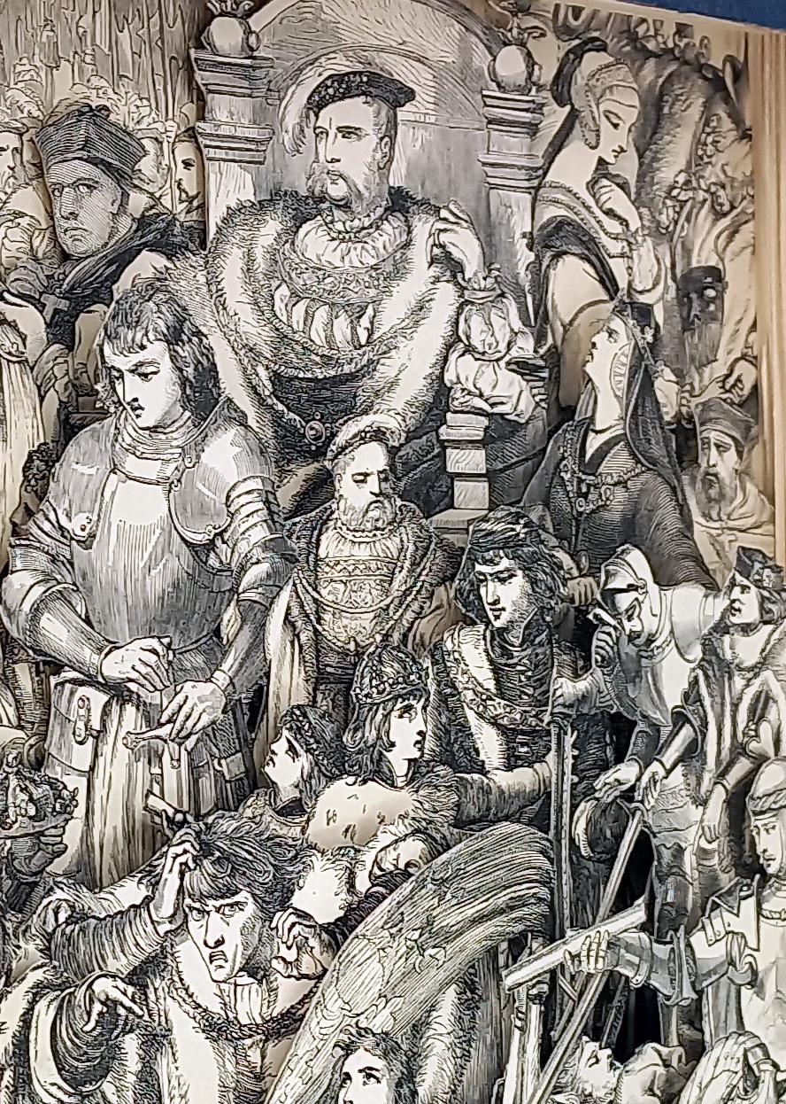Scultura di libri americani contemporanei di Robert Robinson -Storie di Shakespeare in vendita 2
