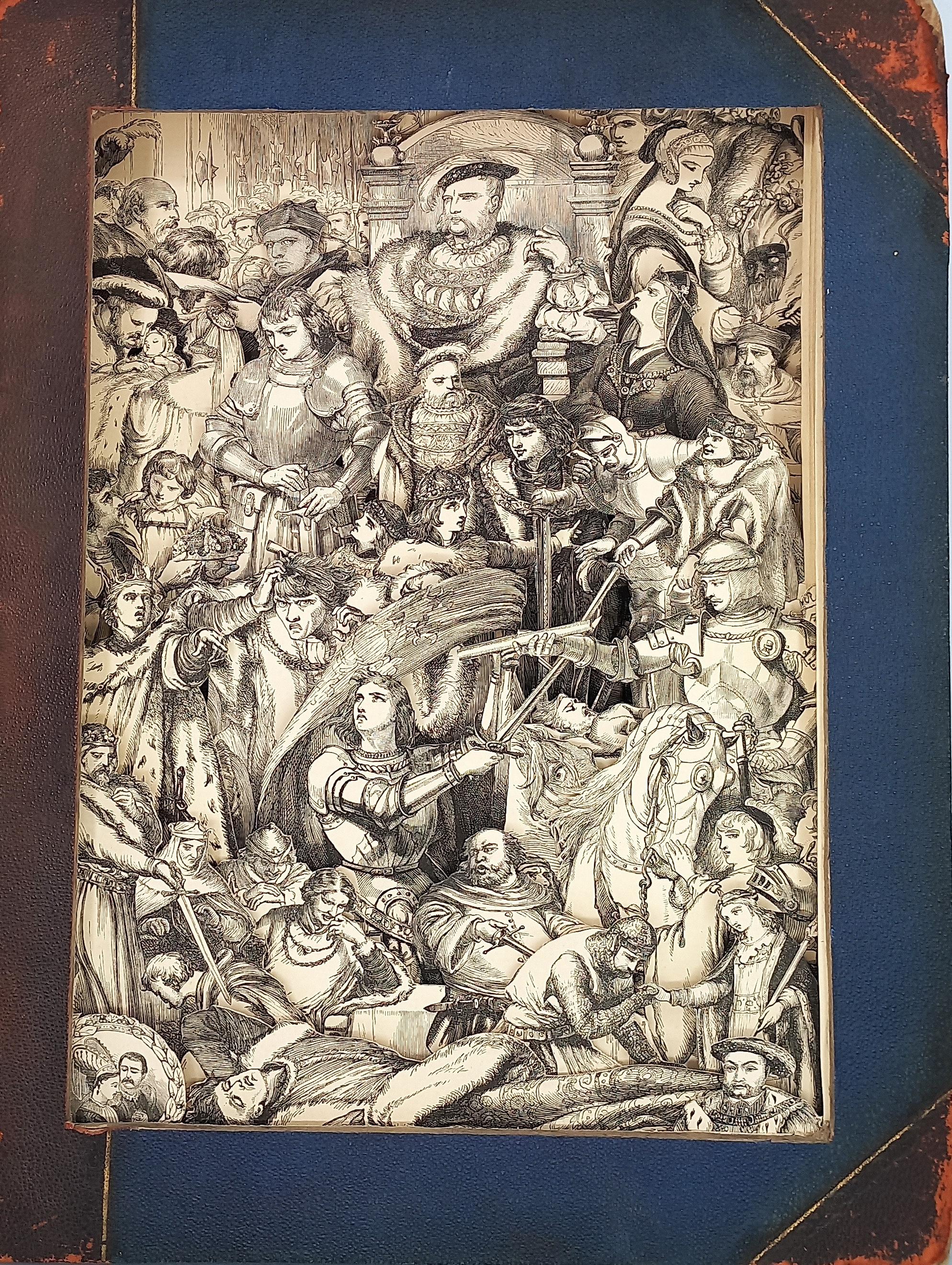 Scultura di libri americani contemporanei di Robert Robinson -Storie di Shakespeare in vendita 4