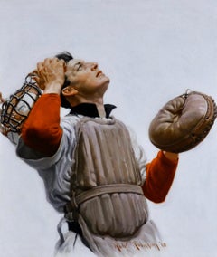 Baseball Catcher, Post Cover