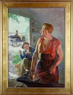 Cover Illustration for ''Motor'' Magazine