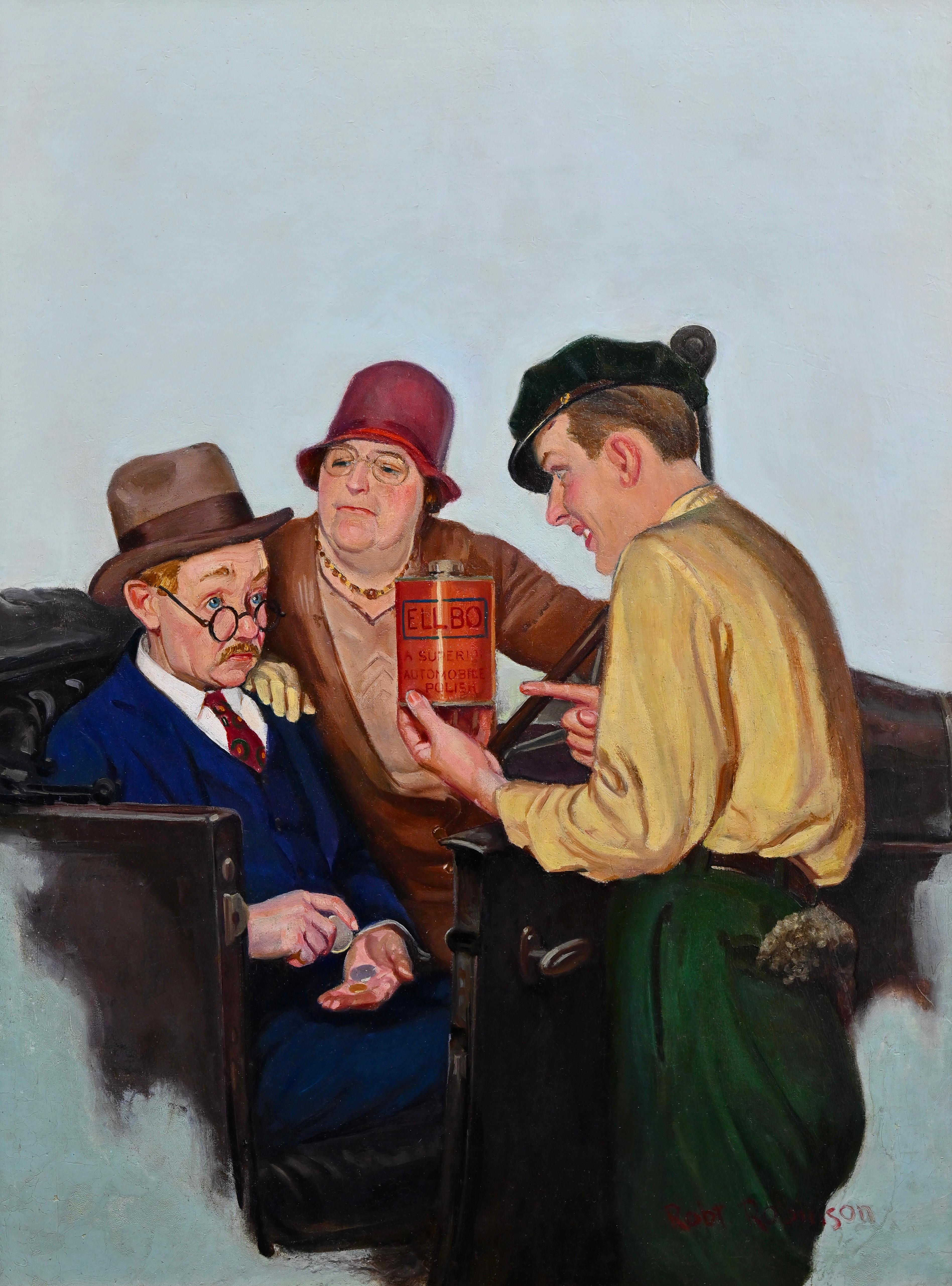 Affiche du magazine Motor, septembre 1930