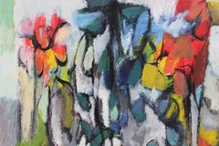 "Garden" Cubist Abstract Landscape