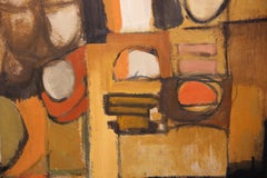 "Shapes of the City" Neural Tonal Cubist Abstract Landscape Painting