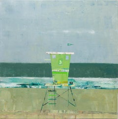 Lime Green 1965 with Radio