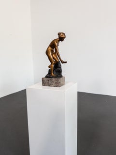 Robert Rudolfi Bronze Sculpture “An der Quelle” – ca. 1920s