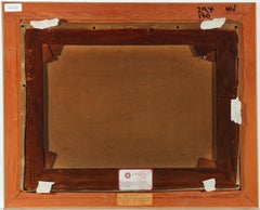 Robert Russell MacNee (1866-1952) - Signed Scottish Oil, Cottage with Chickens