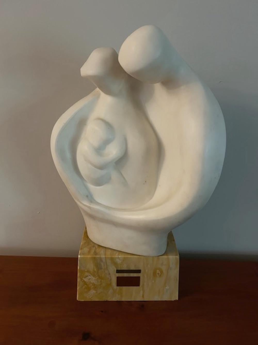 Scultura moderna in marmo di grandi dimensioni Metrix in vendita 4