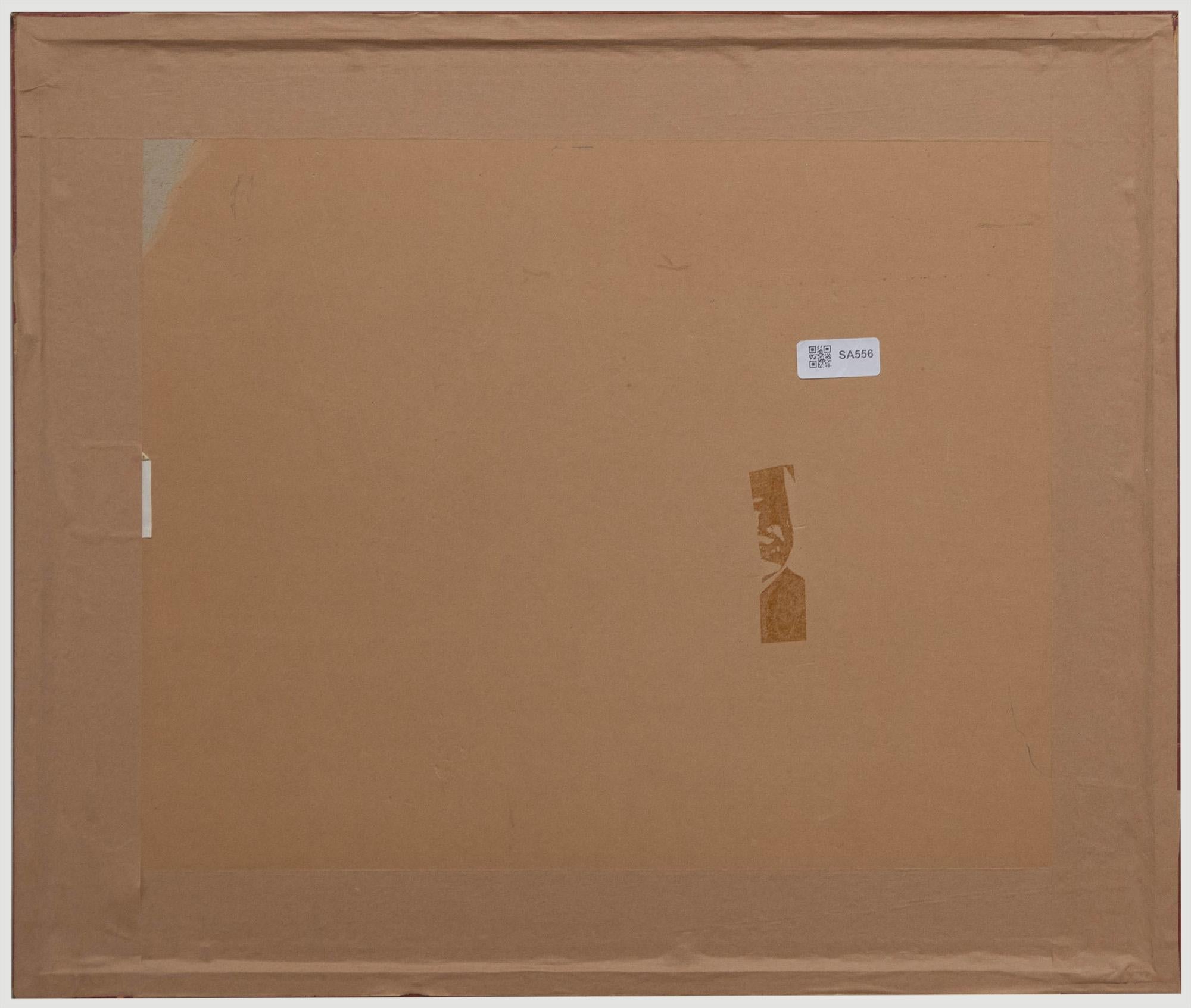 Robert Savary (1929-2000) - Media mista del 20th Century, nudo in studio, con cornice in vendita 2