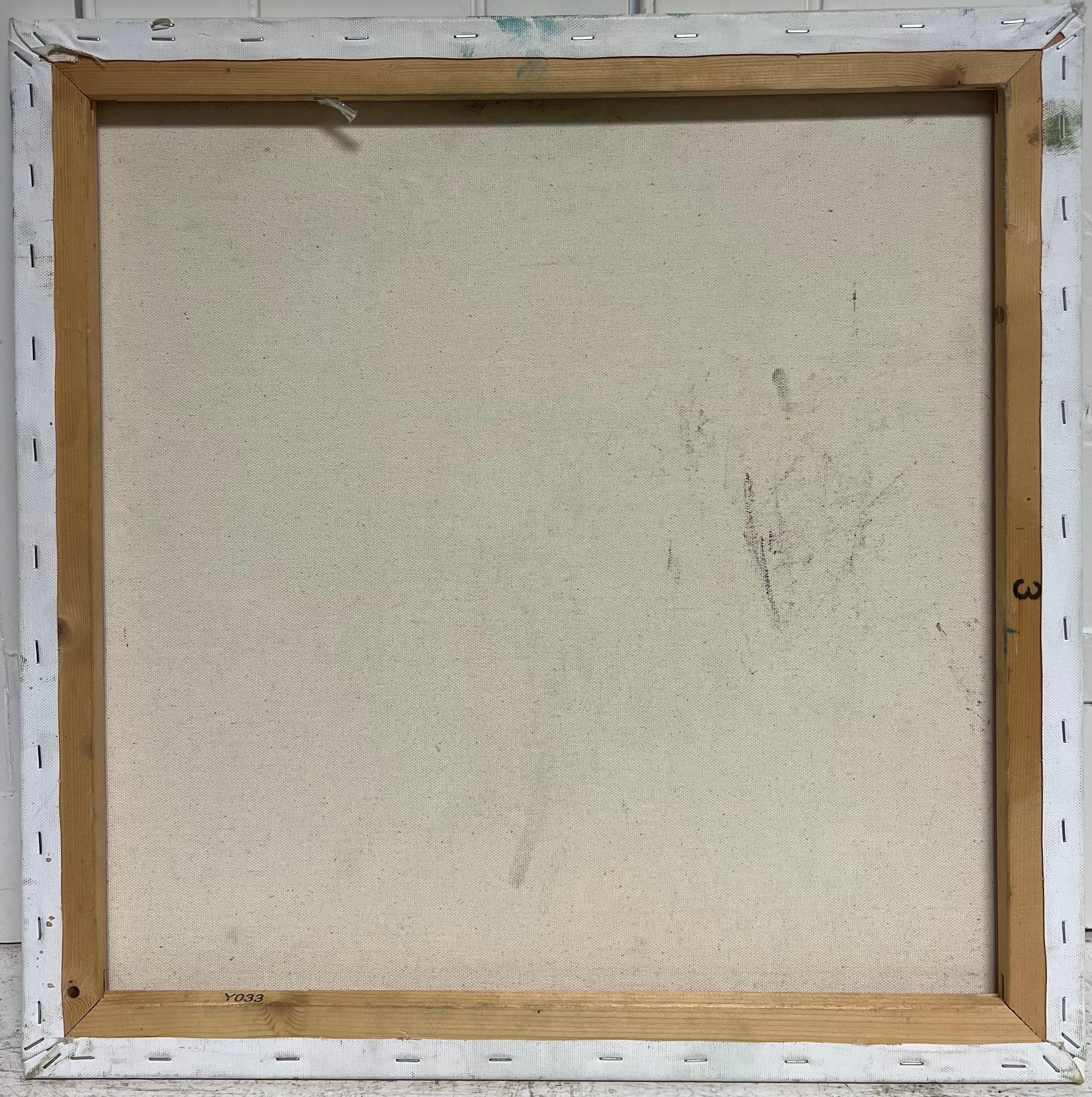 Cours Saleya Nizza Markt Altstadt signiert Original vibrierende Ölgemälde im Angebot 5