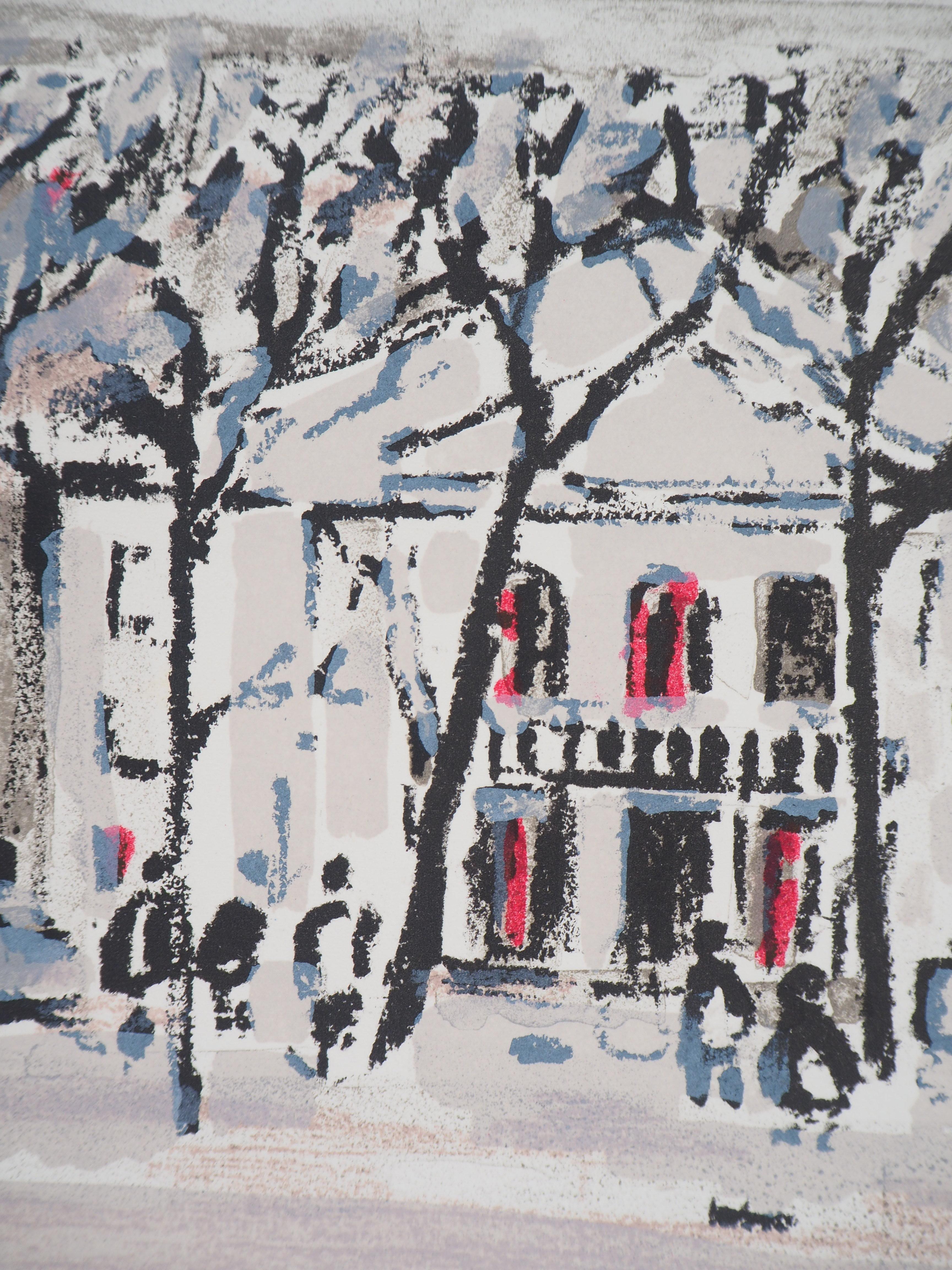 Robert Savary
Parigi : Teatro dell'Atelier di Montmartre, 1969

Litografia originale (atelier Mourlot)
Firmato a matita
Su pergamena Arches 37 x 29 cm (circa 16 x 12 pollici)

Condizioni eccellenti