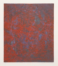 Bois Nocturne, gravure expressionniste abstraite de Robert Savoie