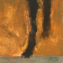 'Standing Horse, Olive and Coral', Large Equestrian, Stanford, Brown, Yale