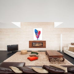 Blue, Red Rio De Colores', Original Abstract Painting, 2021