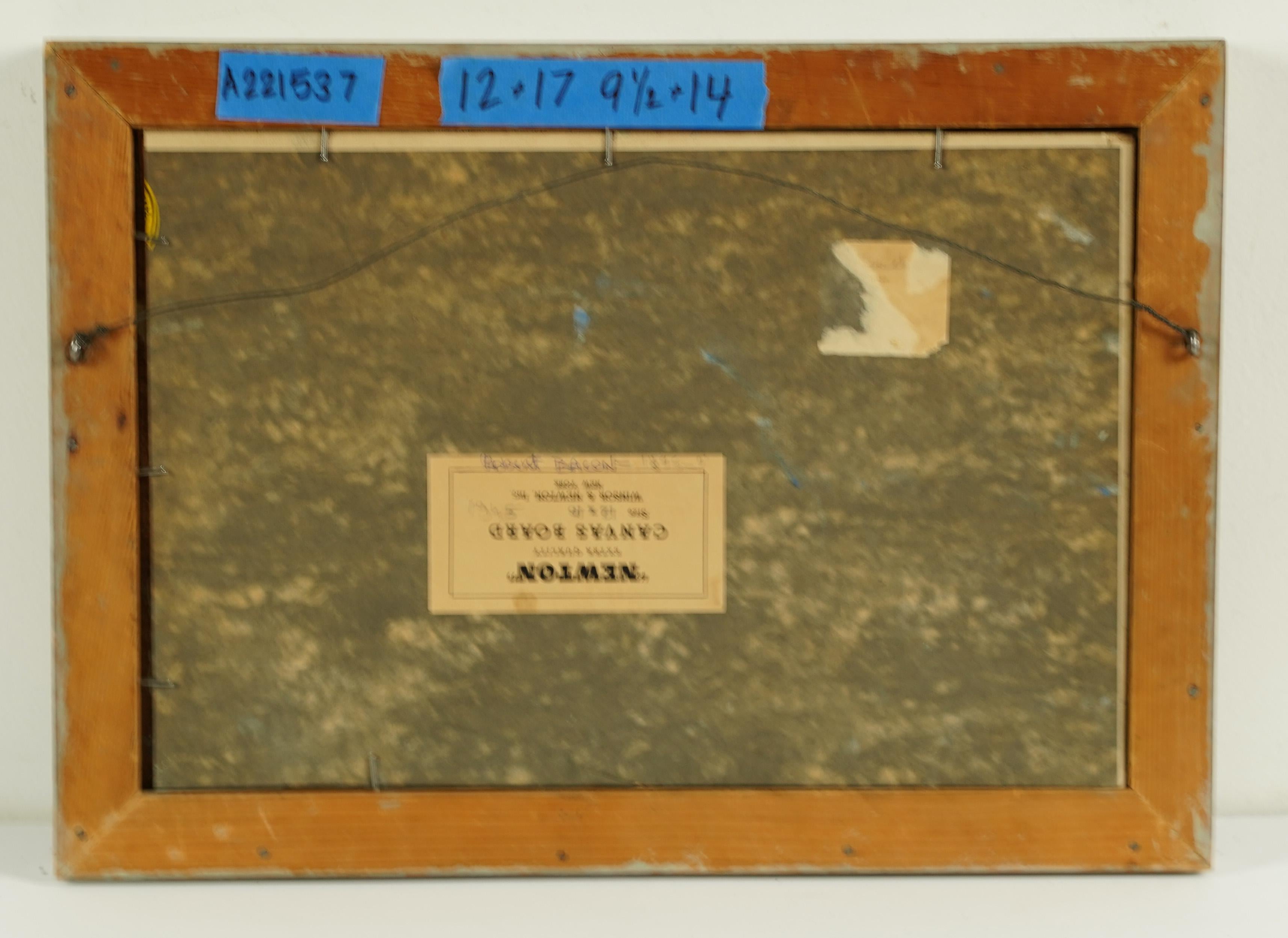 Antiguo paisaje marino luminoso americano Firmado Velero Enmarcado Pintura al óleo de playa 2