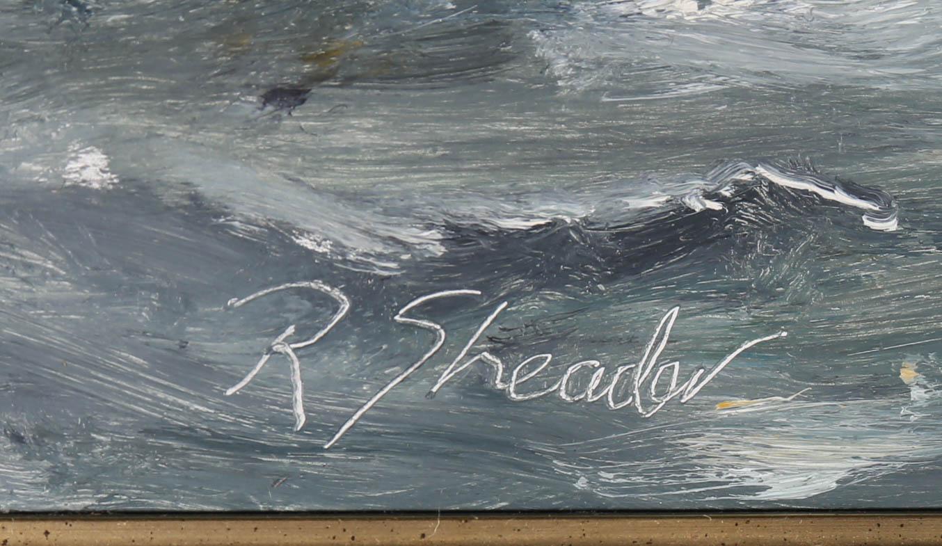 Robert Sheader d'après Henry Redmore (1820-1887) -20th Century Oil, Coupland Wreck - Painting de Robert Sheader after Henry Redmore