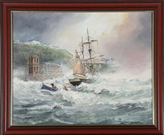 Antique Robert Sheader after Henry Redmore (1820-1887) -20th Century Oil, Coupland Wreck