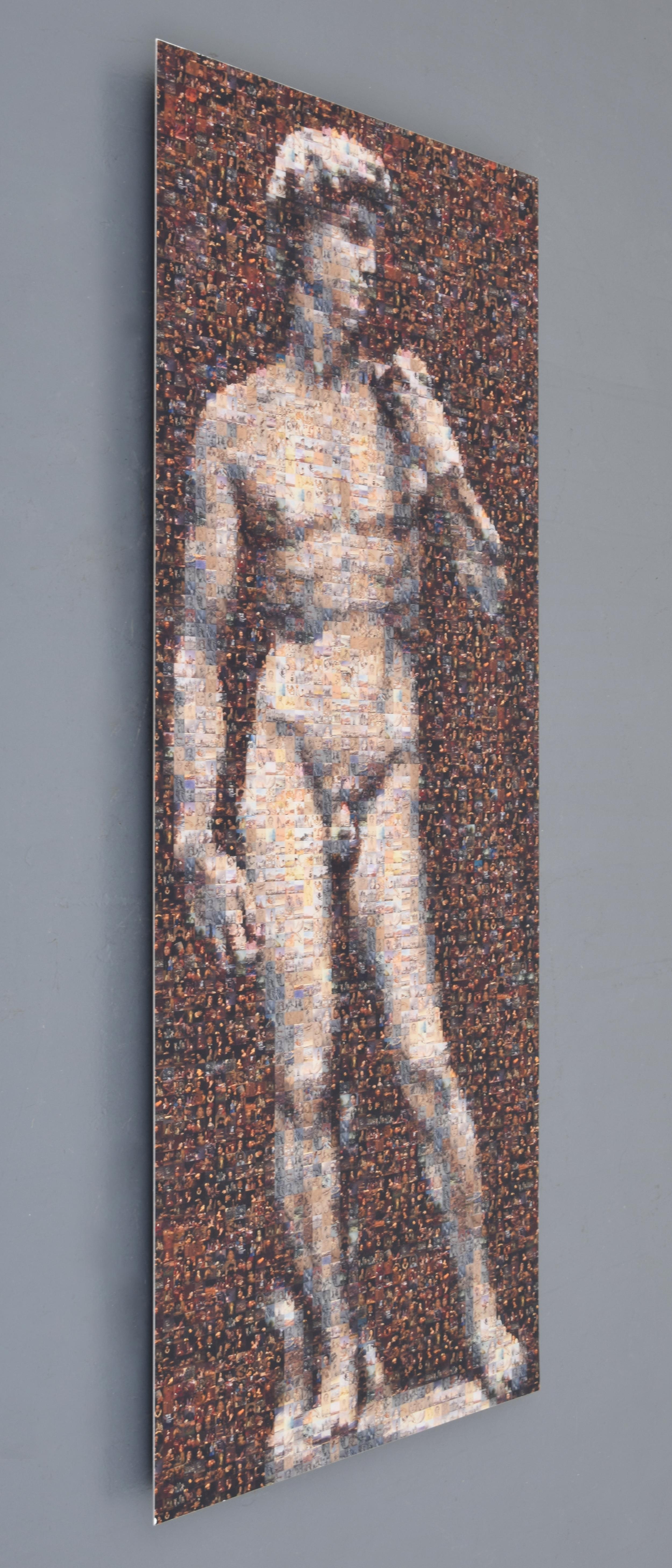 Robert Silvers Fotomosaico, Miguel Ángel 1