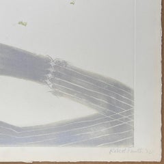 "Last Spring" 1972 original signed engraving lithograph American artist lithogra