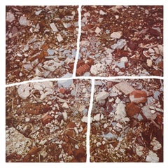 Robert Smithson Fotografia strappata dalla seconda fermata (Rubble) 1970