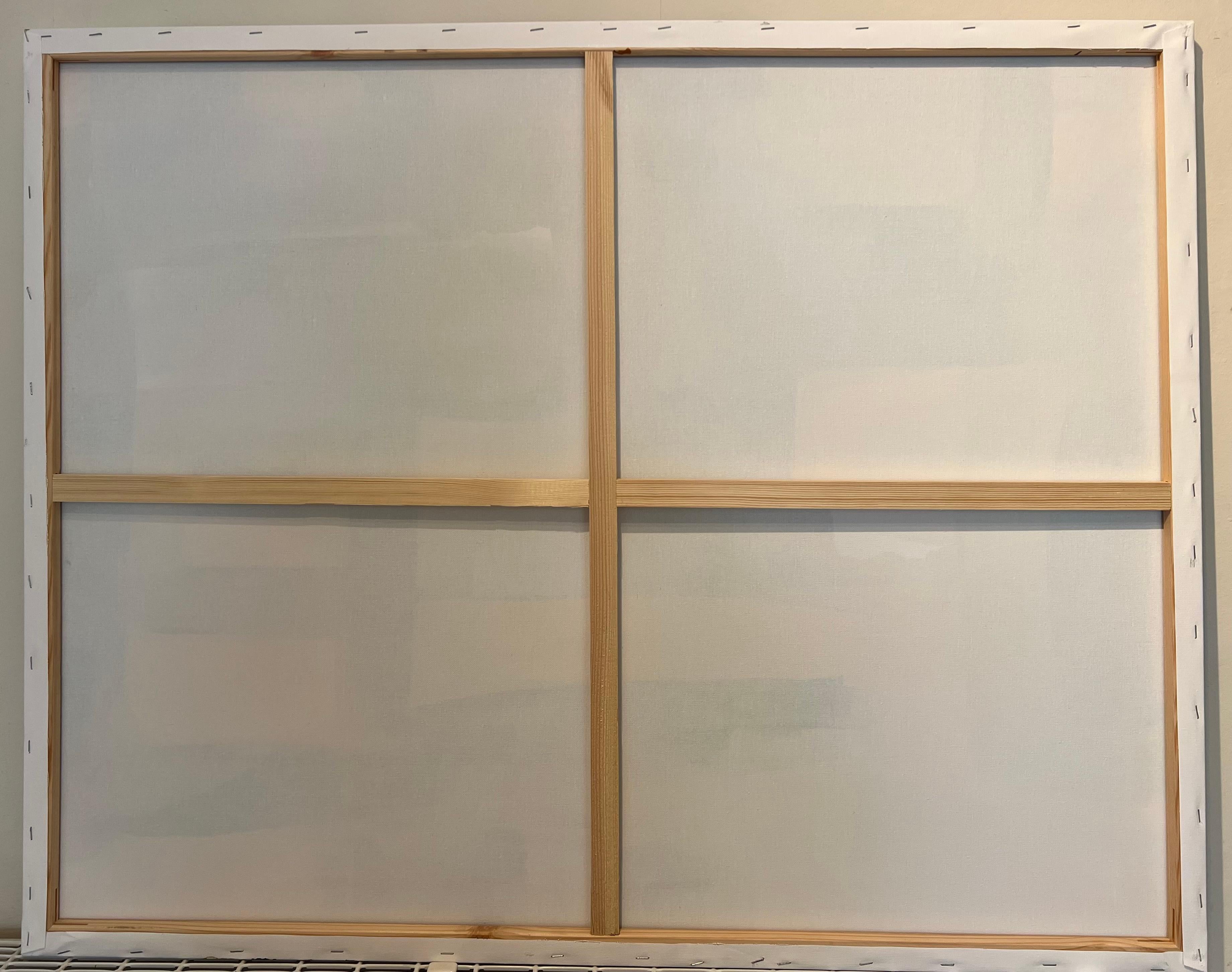 Pintura original abstracta expresionista británica muy grande sobre lienzo en venta 7