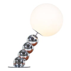 Robert Sonneman Chrome Orb Table Lamp