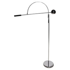 Lampada da terra orbitale Robert Sonneman Chrome