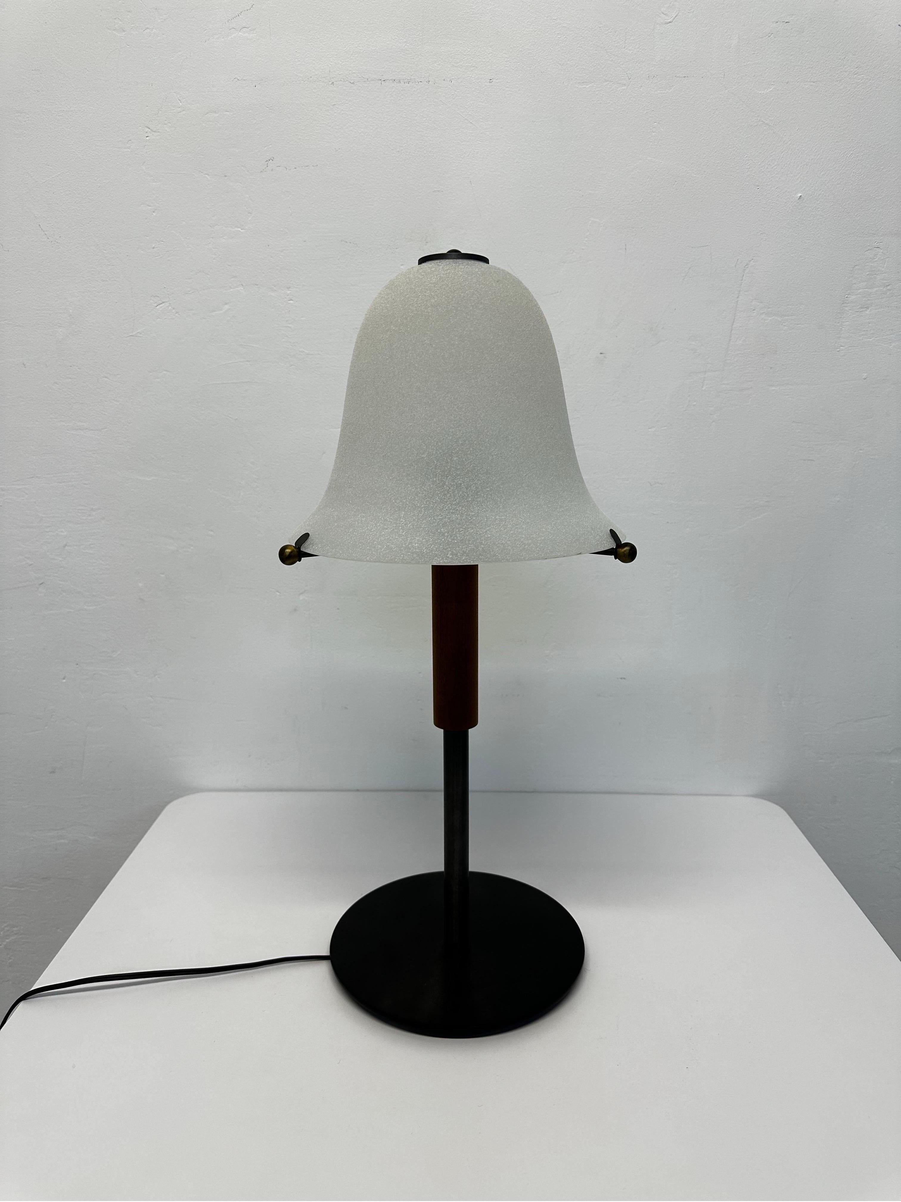 Schreibtisch- oder Tischlampe von Robert Sonneman für George Kovacs, 1990 (Moderne) im Angebot