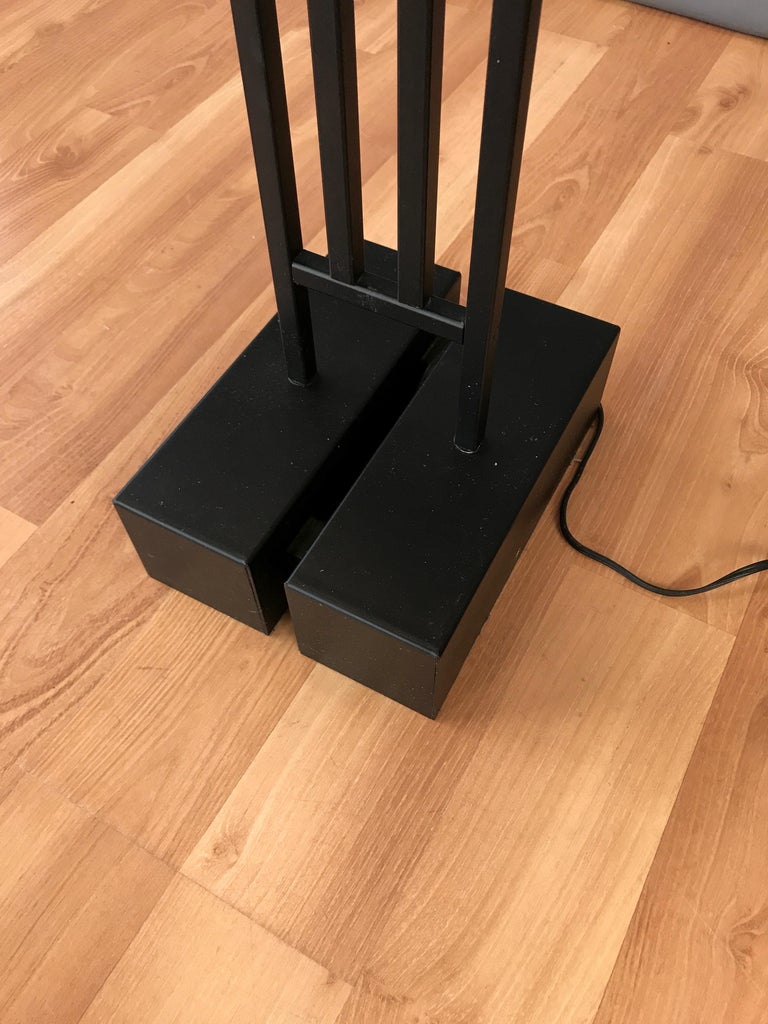 Robert Sonneman for George Kovacs Mack Torchiere Floor Lamp, 1987 at