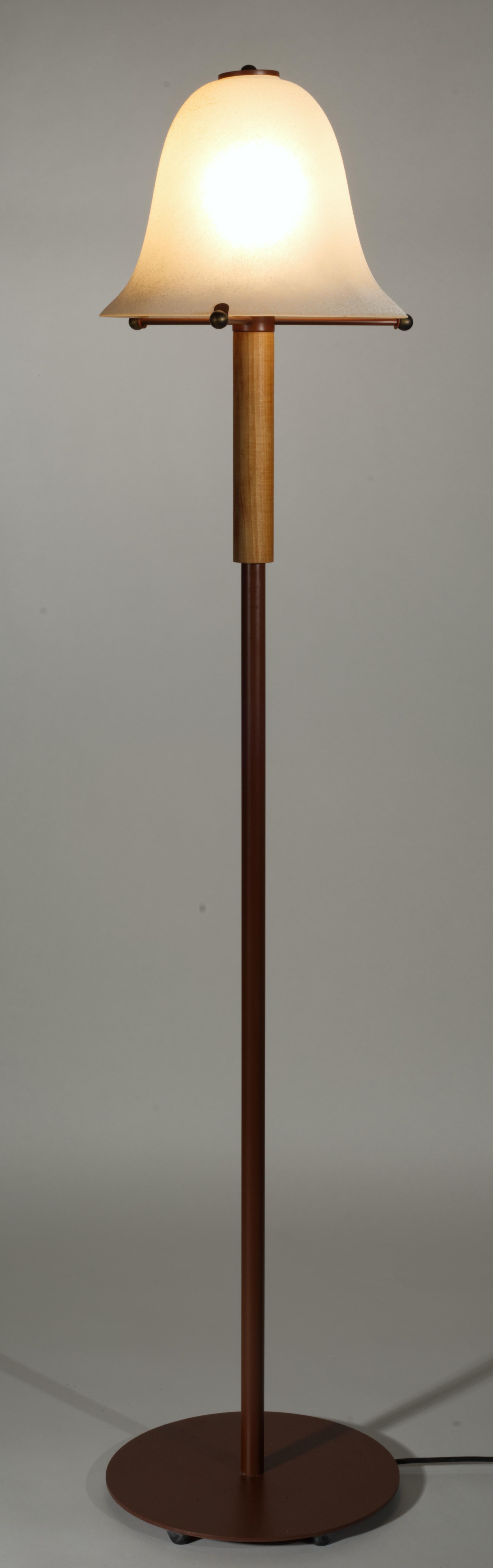American Robert Sonneman for George Kovacs Floor Lamp Torchiere For Sale