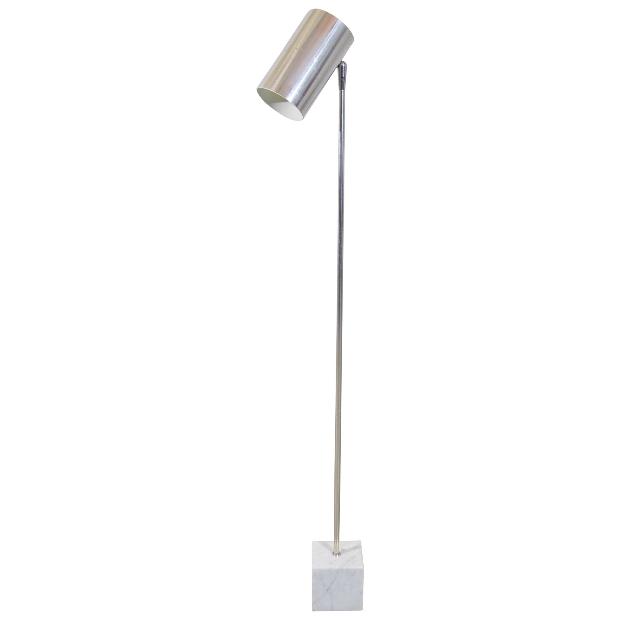 Robert Sonneman for Kovacs Marble Cube Floor Lamp, 1960s