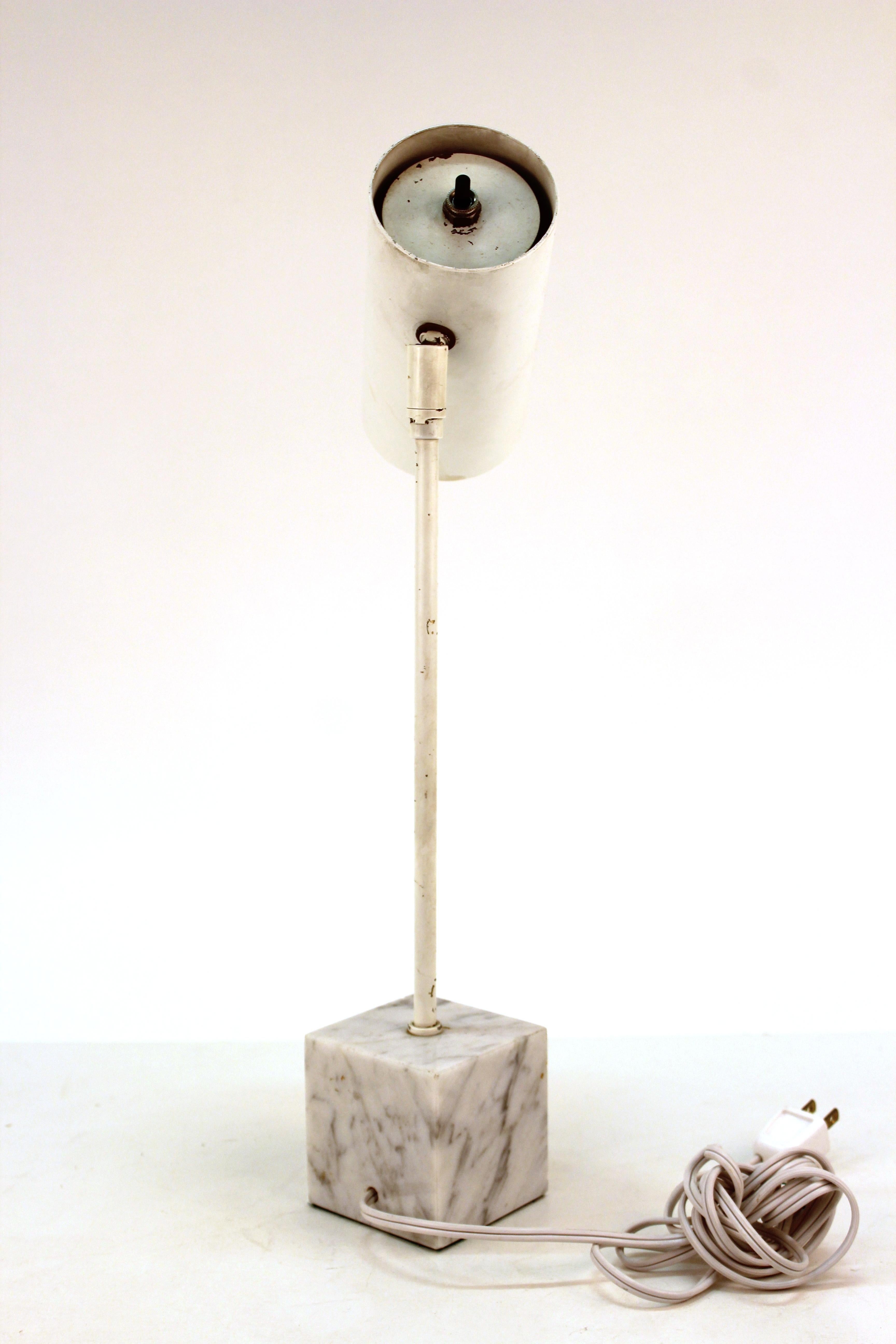 Robert Sonneman for Kovacs Mid-Century Modern Table Lamp In Good Condition In New York, NY